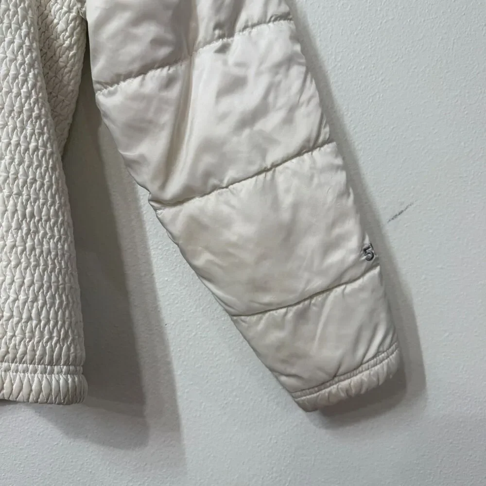 The North Face Aconcagua Women's Vintage 550 Down White Puffer Jacket Coat XS